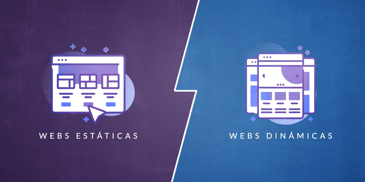 webs staticas vs web dinámicas